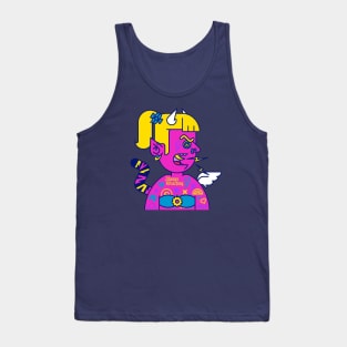 girl devil viking Tank Top